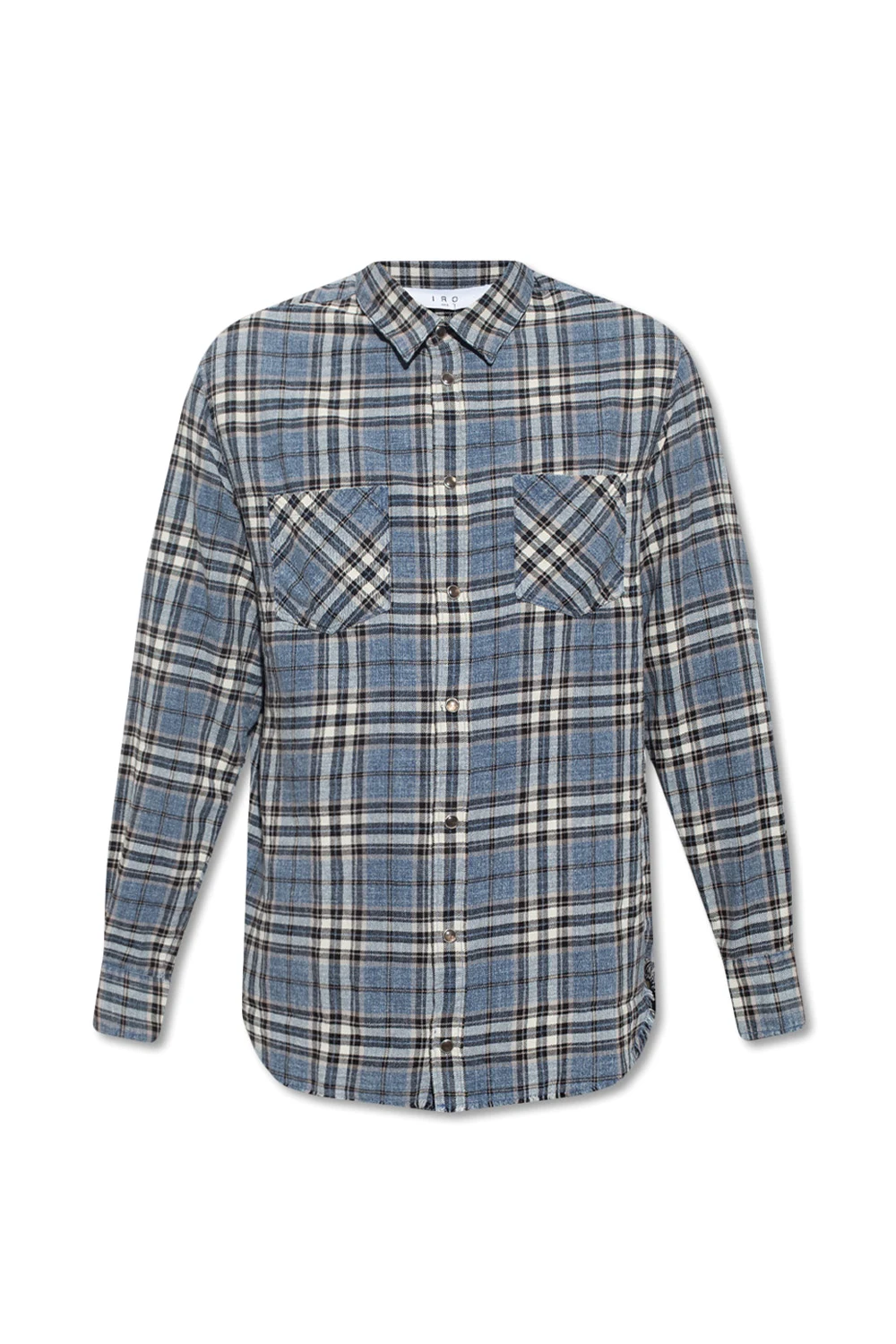 Koszula ze wzorem w kratę