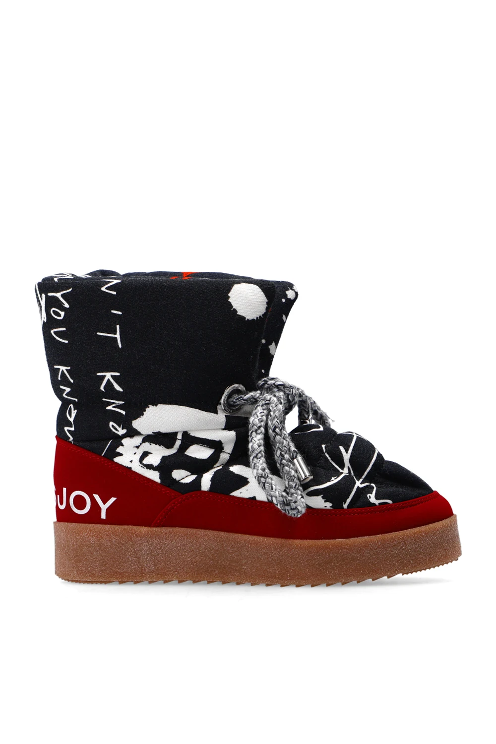 Snow boots with logo