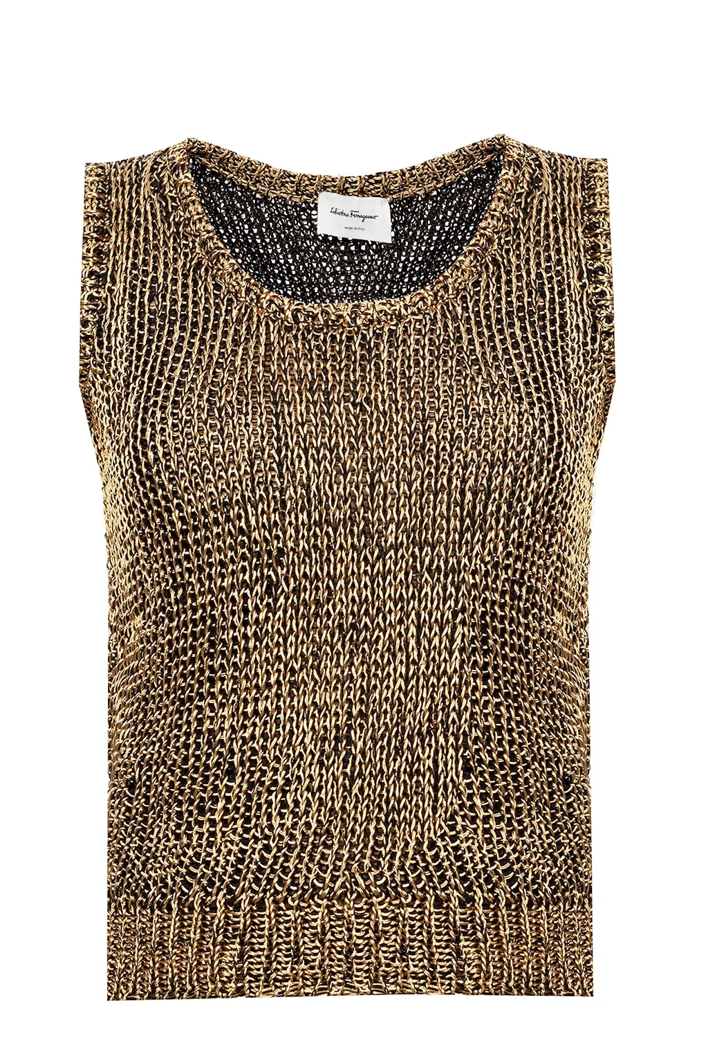 Sleeveless sweater