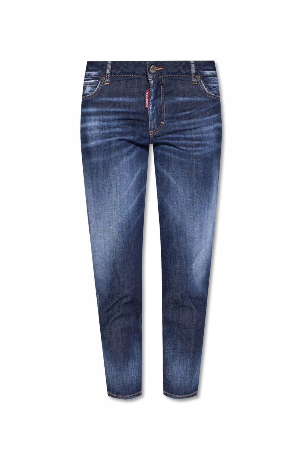 Jeansy ‘Medium Waist Cropped Twiggy’