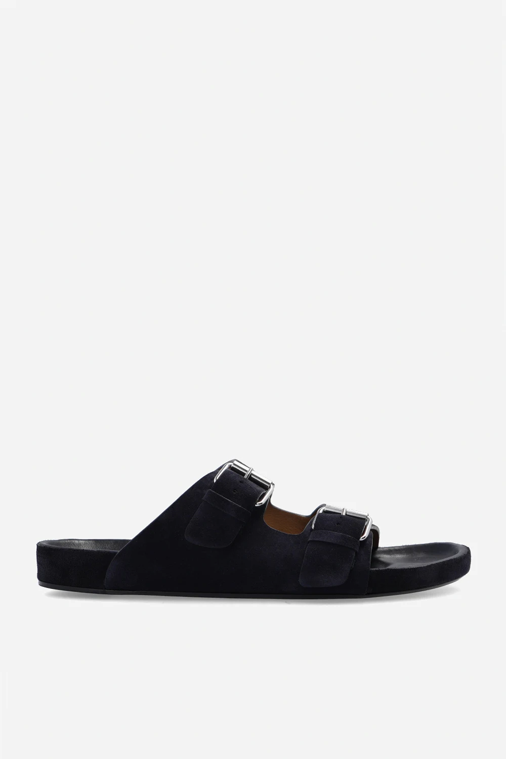 ‘Lekson’ suede slides