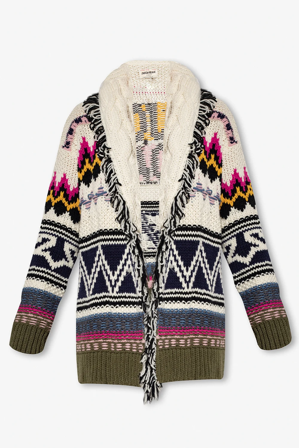 ‘Ella’ patterned cardigan