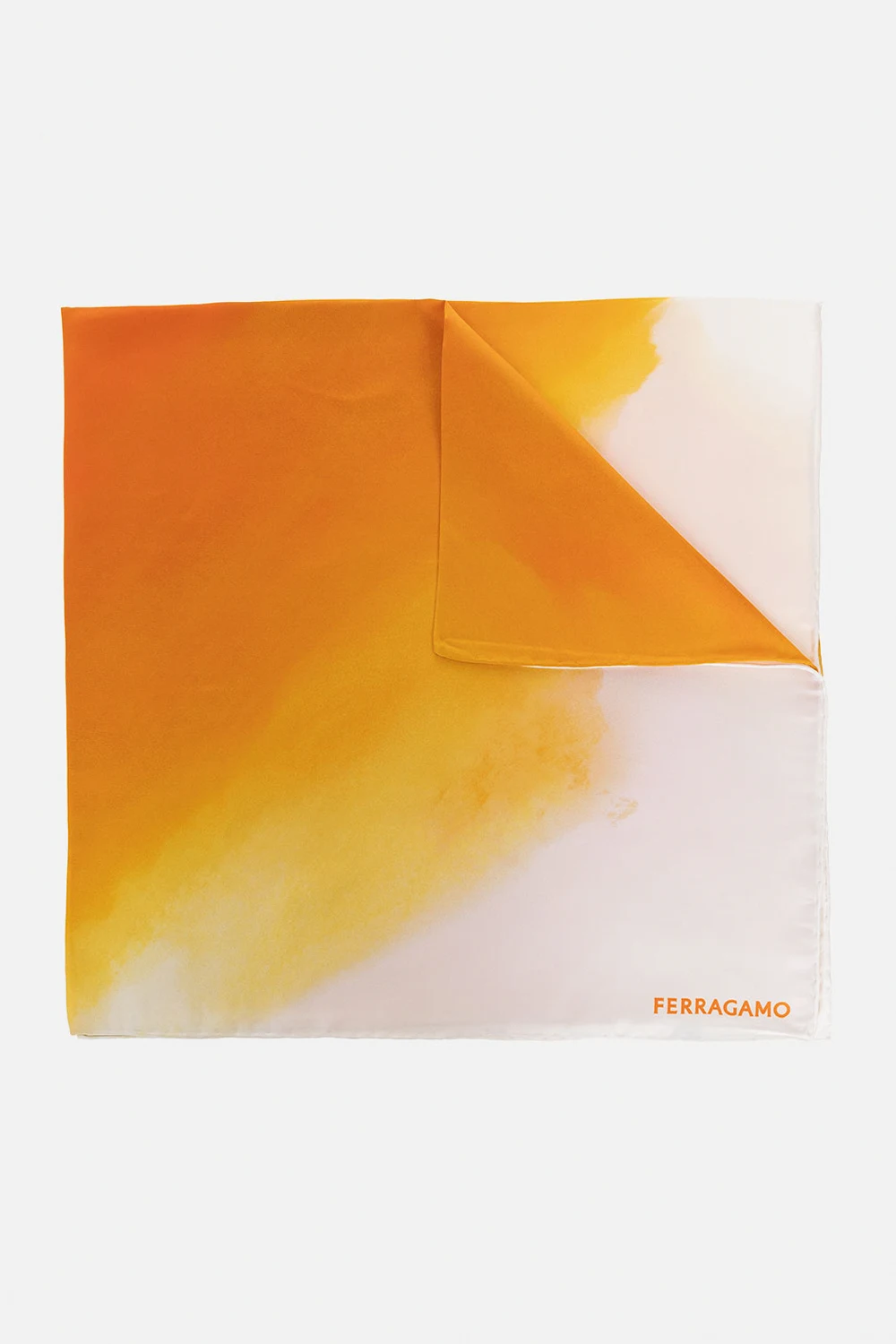ORANGE Silk scarf