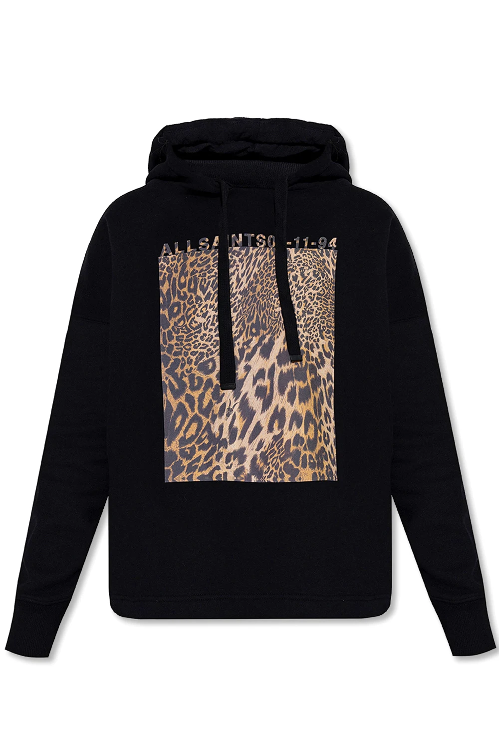 BLACK ‘Capso Kiku Etienne’ asymmetric hoodie