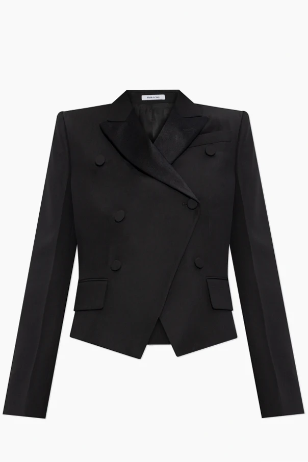 SCHWARZ Zweireihiges Sakko