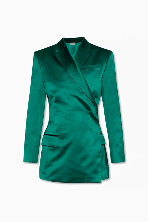 GREEN Silk blazer