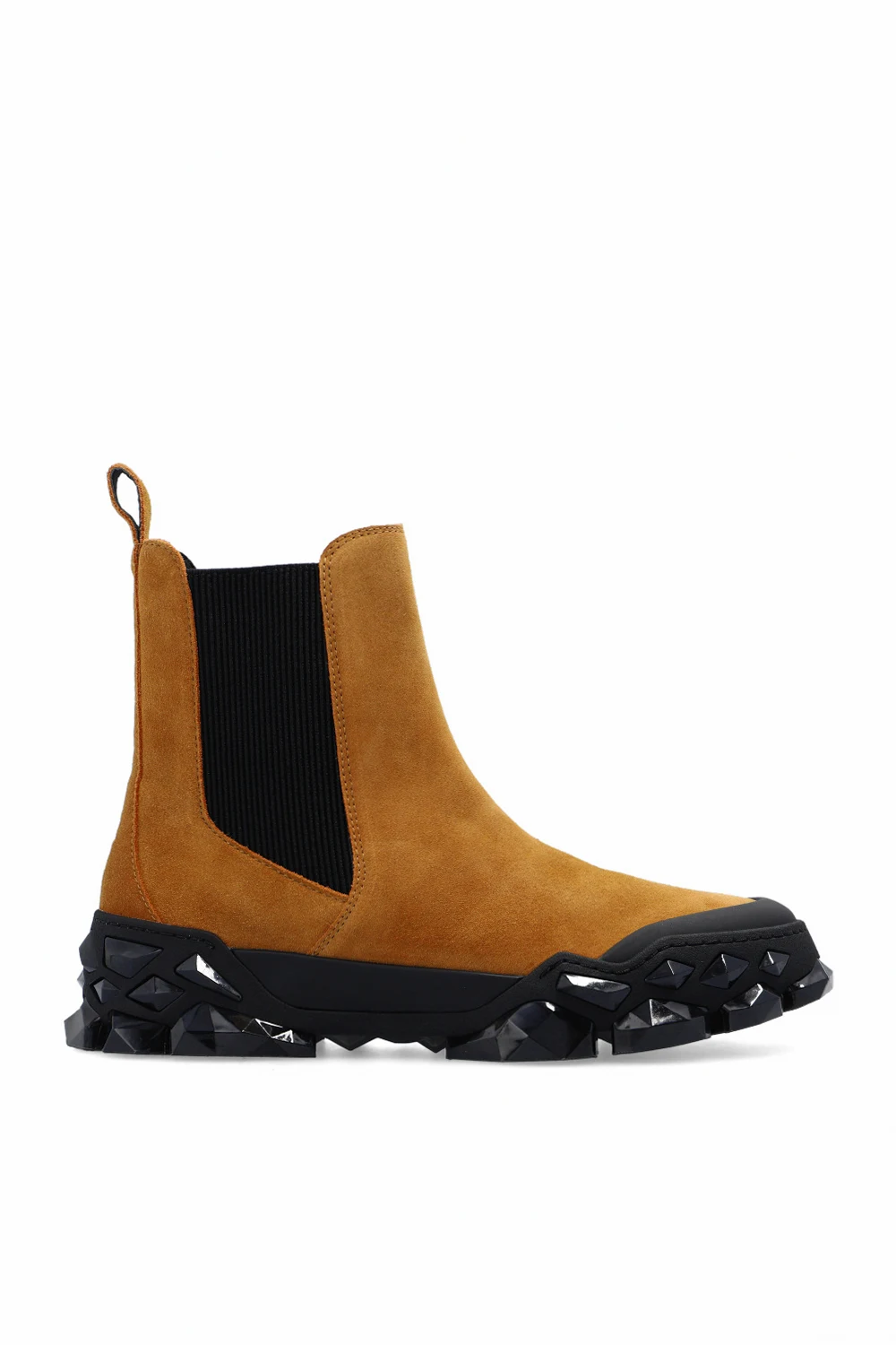 ‘Diamond X Chelsea’ suede boots