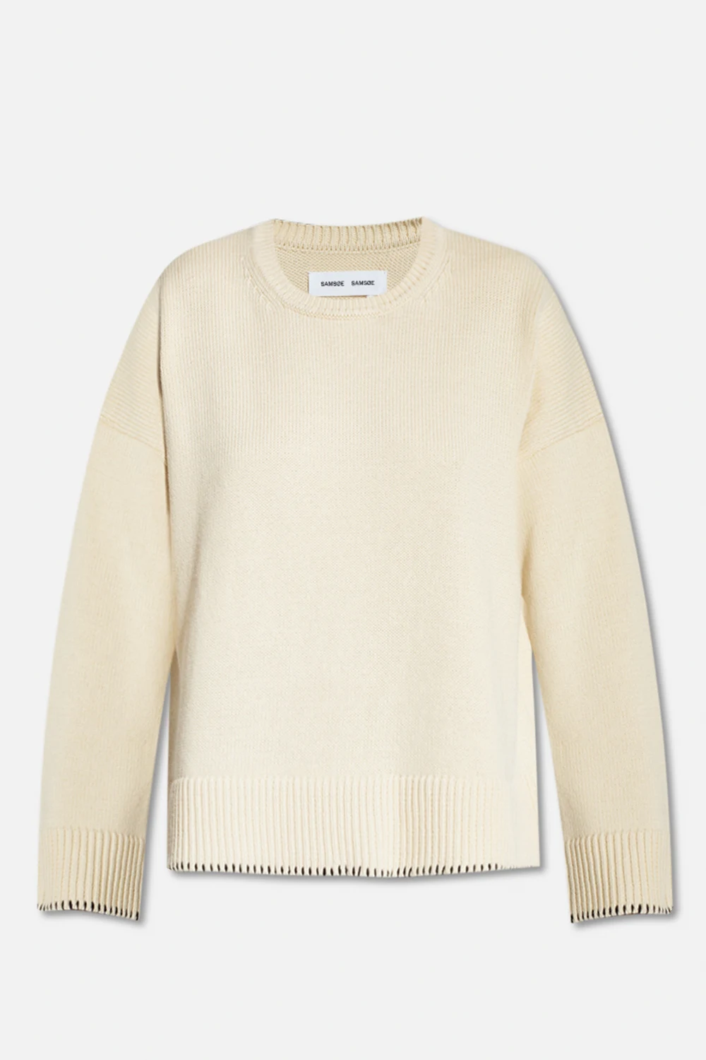 cream ‘Krista’ sweater in organic cotton
