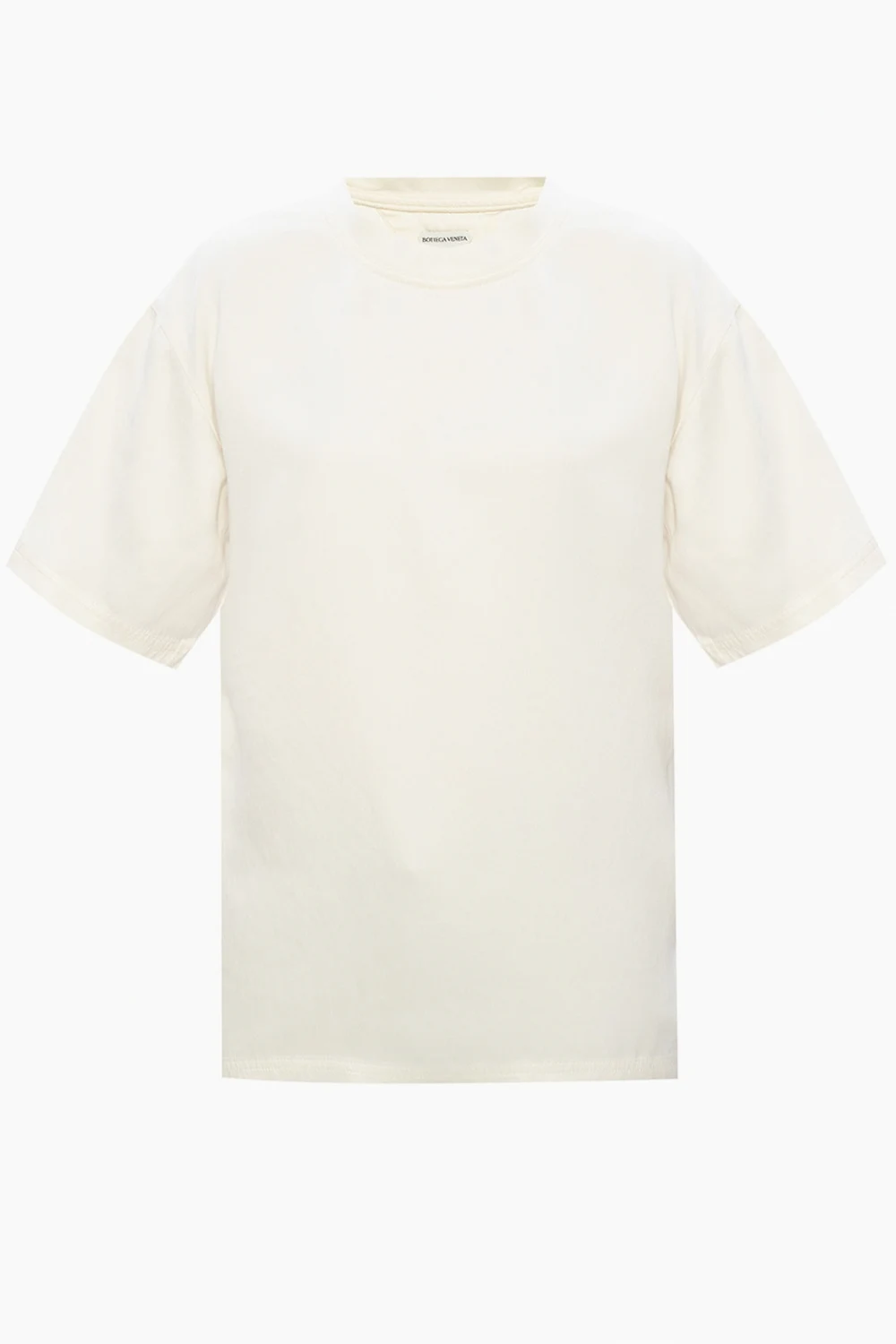 Jedwabny t-shirt typu ‘oversize’