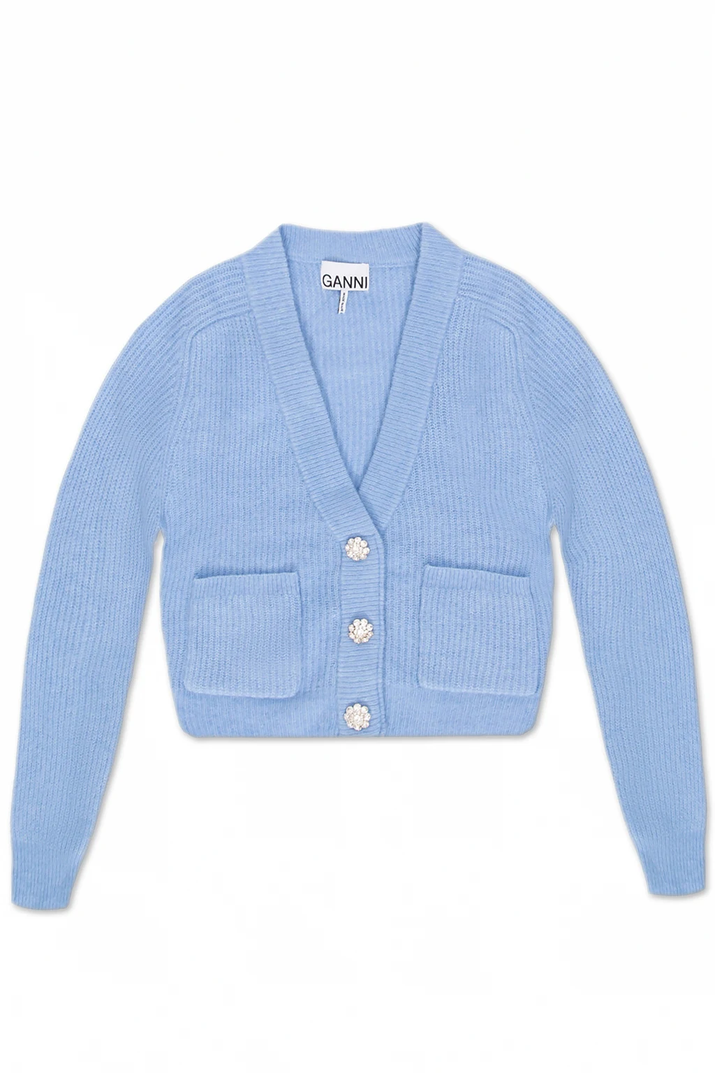 V-neck cardigan