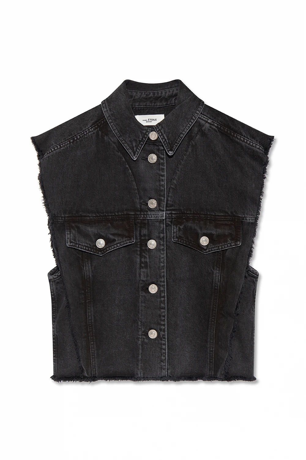 ‘Tyra’ denim vest