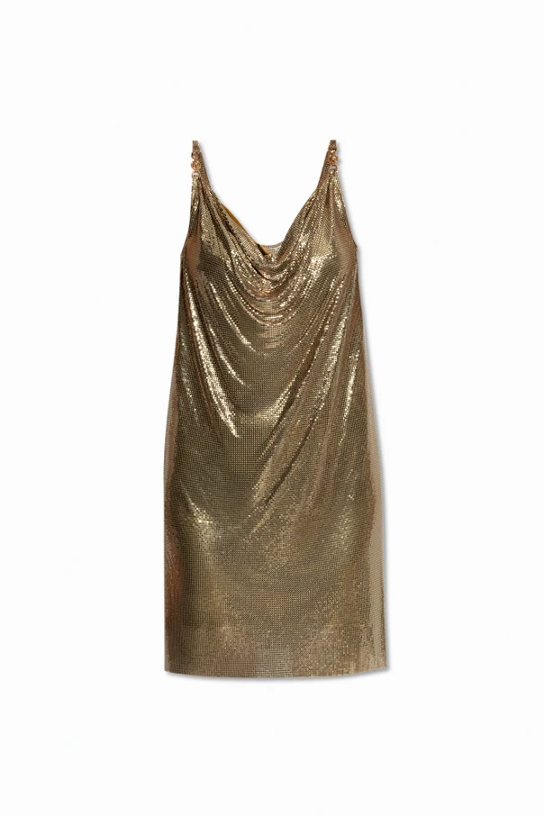 GOLD Paillettenkleid mit Trägern