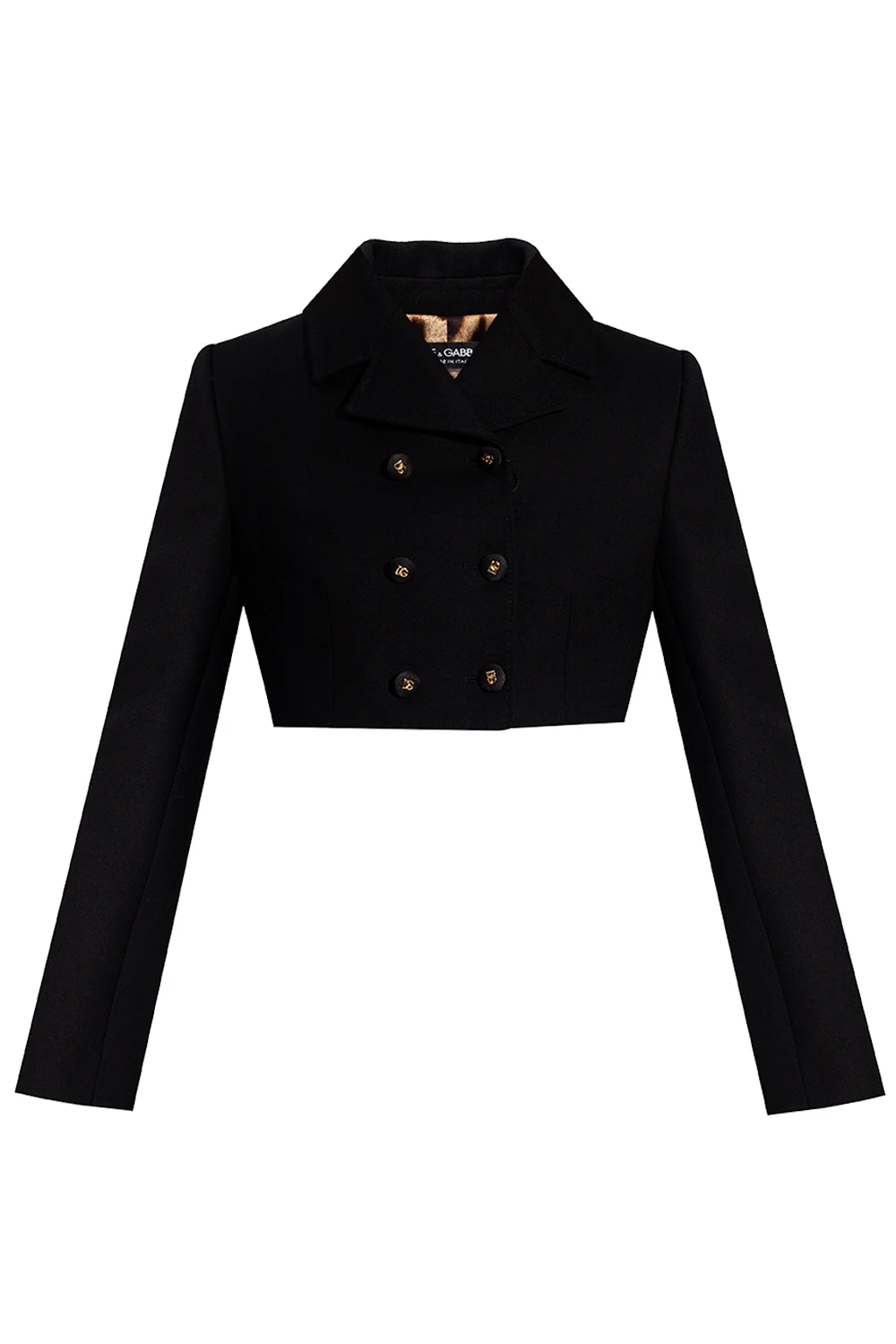 BLACK Cropped blazer
