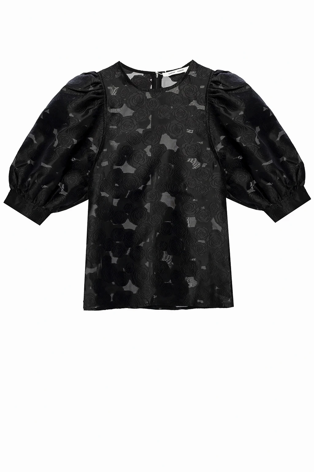 BLACK Floral top