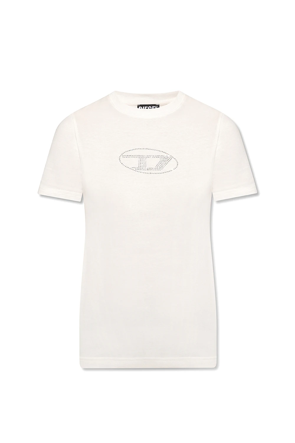 cream ‘T-Reg’ T-shirt with logo