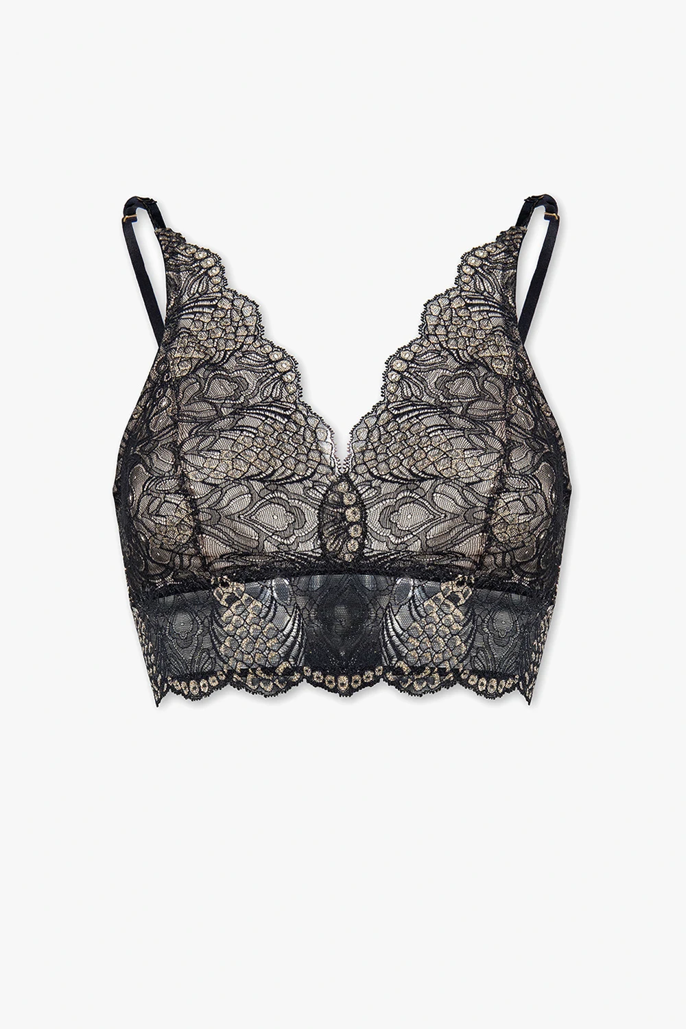 BLACK ‘Lilova’ lace bra