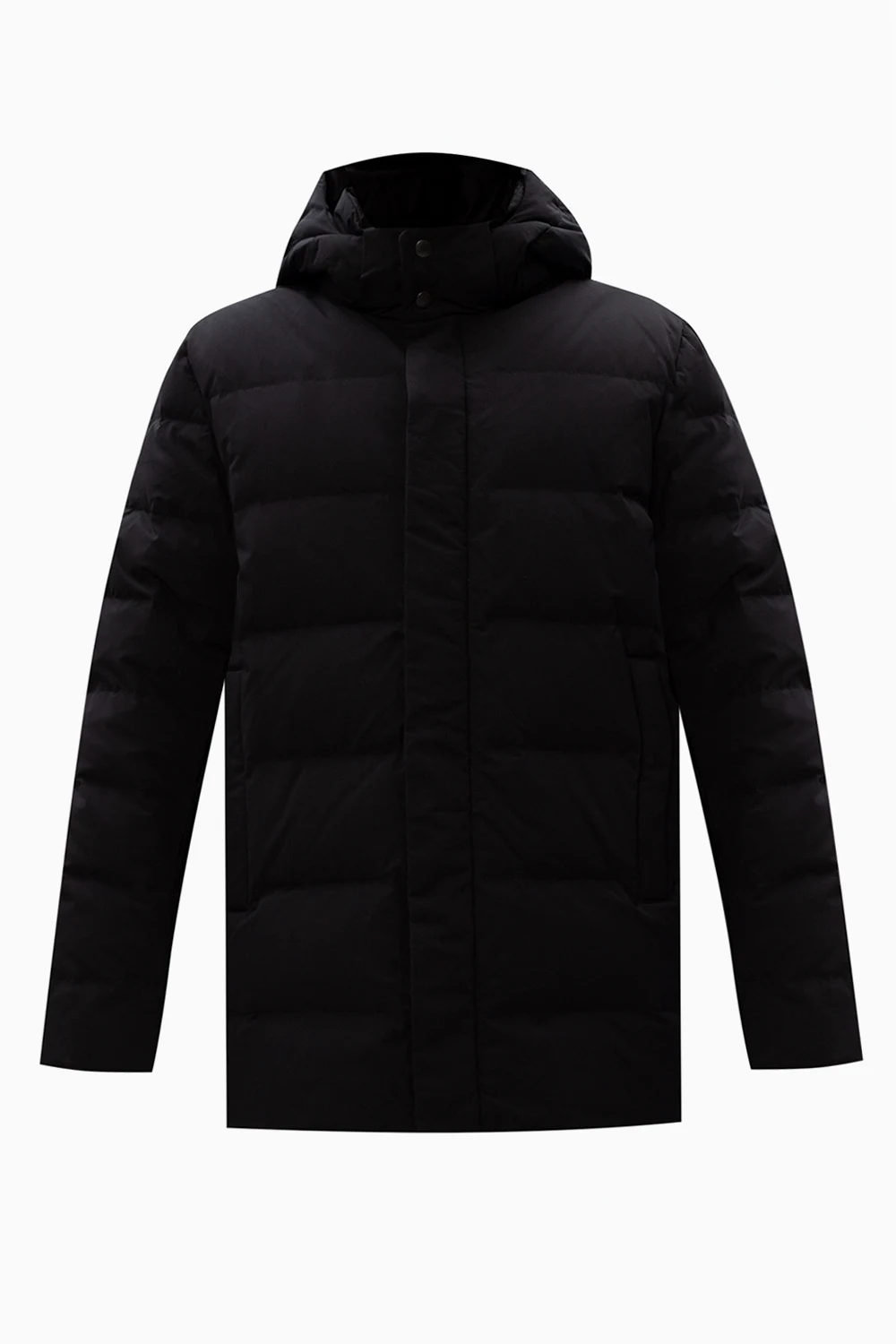 BLACK 'Sierra' quilted down jacket