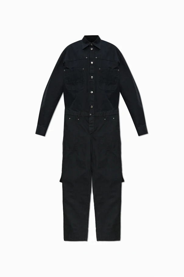 SCHWARZ Baumwoll-Overall