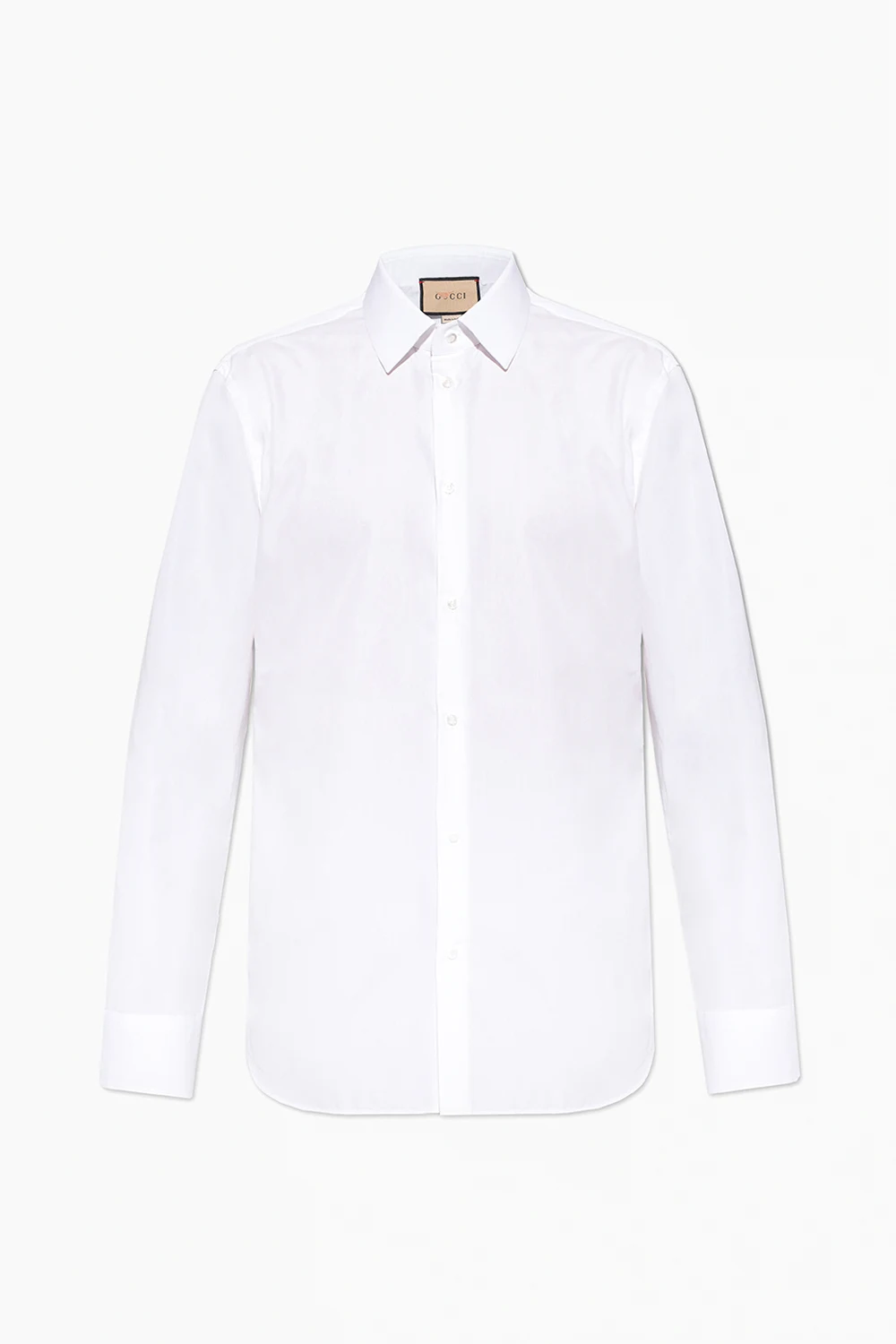 Cotton shirt with logo