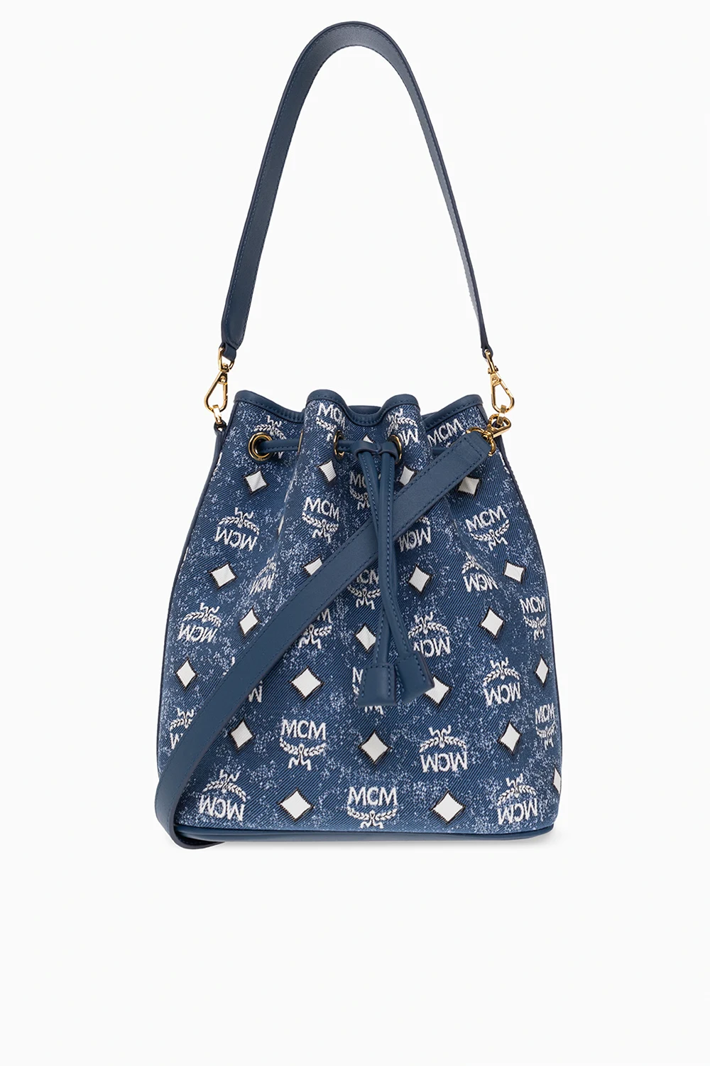 BLUE Bucket shoulder bag