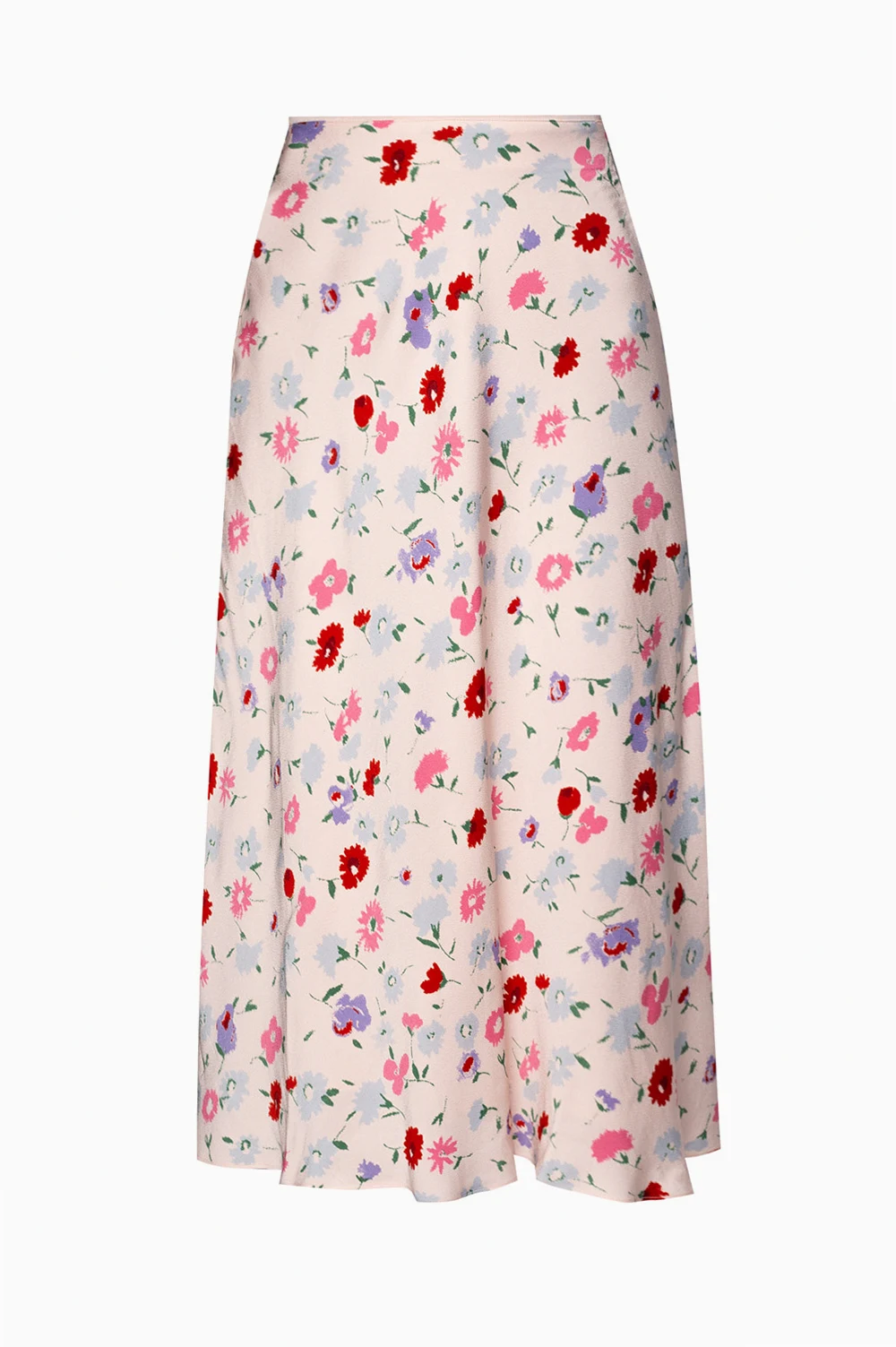 PINK Skirt with floral print