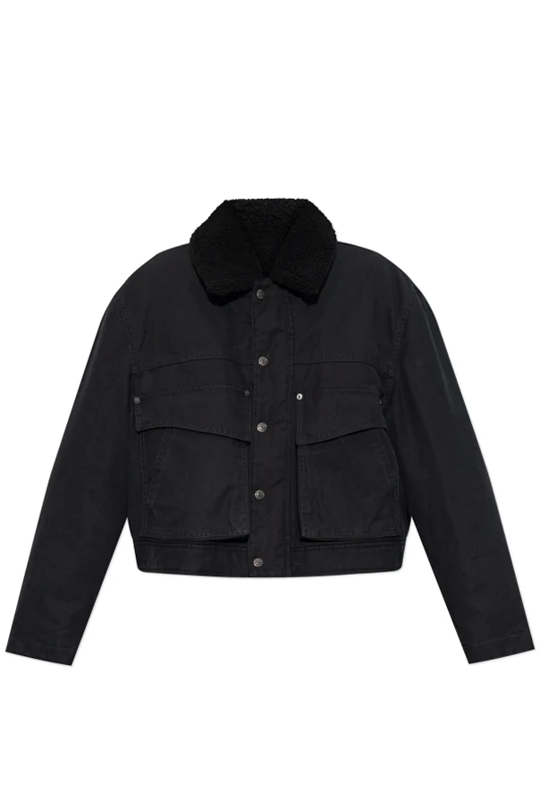 BROWN Jacket with collar