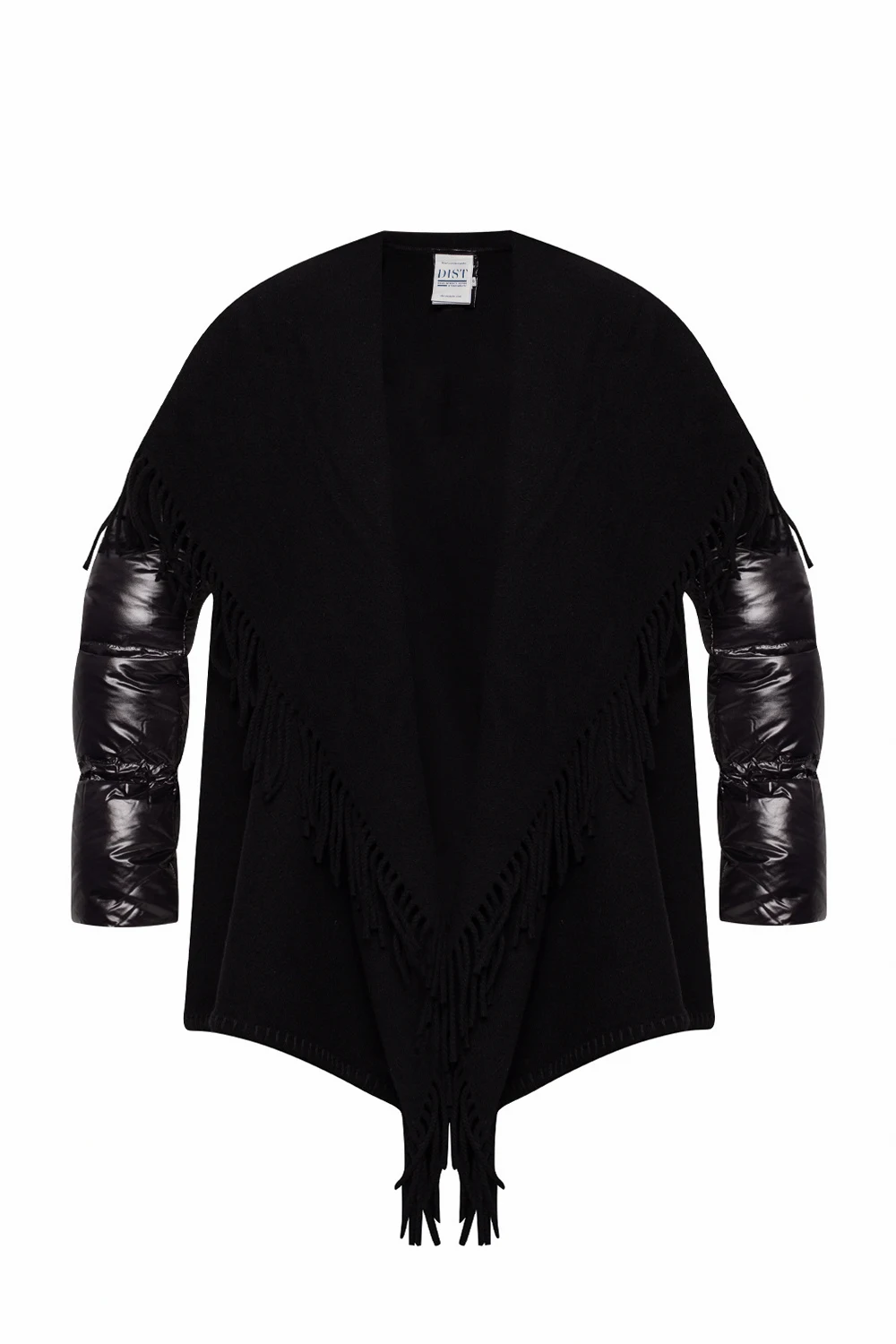 ‘Mantella’ coat with fringes