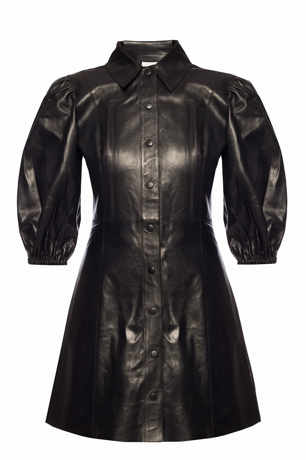 Puff sleeve dress