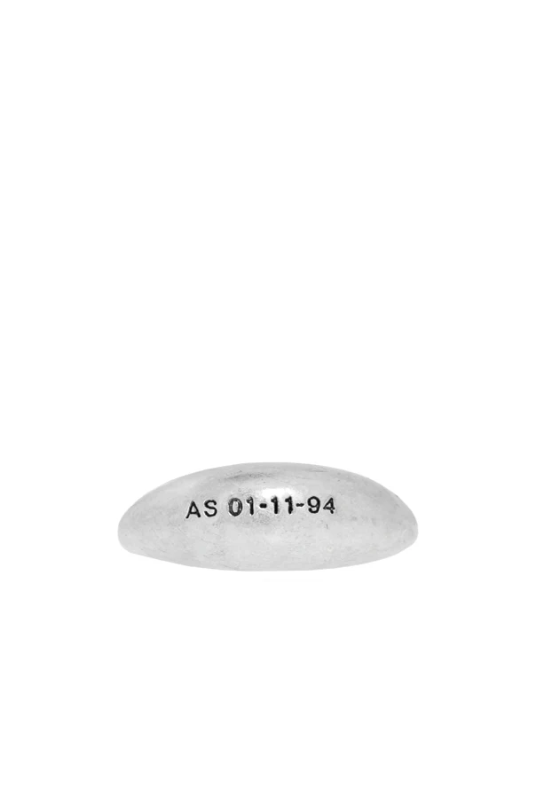 SILBER Messingring