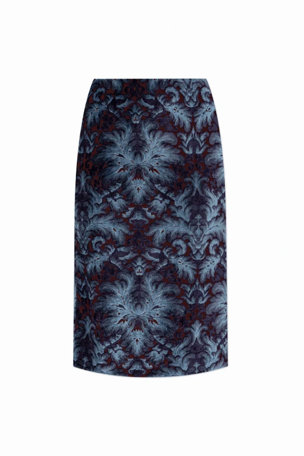 MARINEBLAU Rock mit Samt-Finish