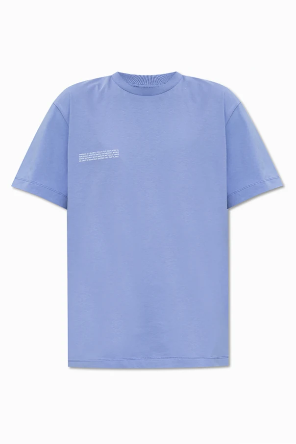 NIEBIESKI T-shirt z logo