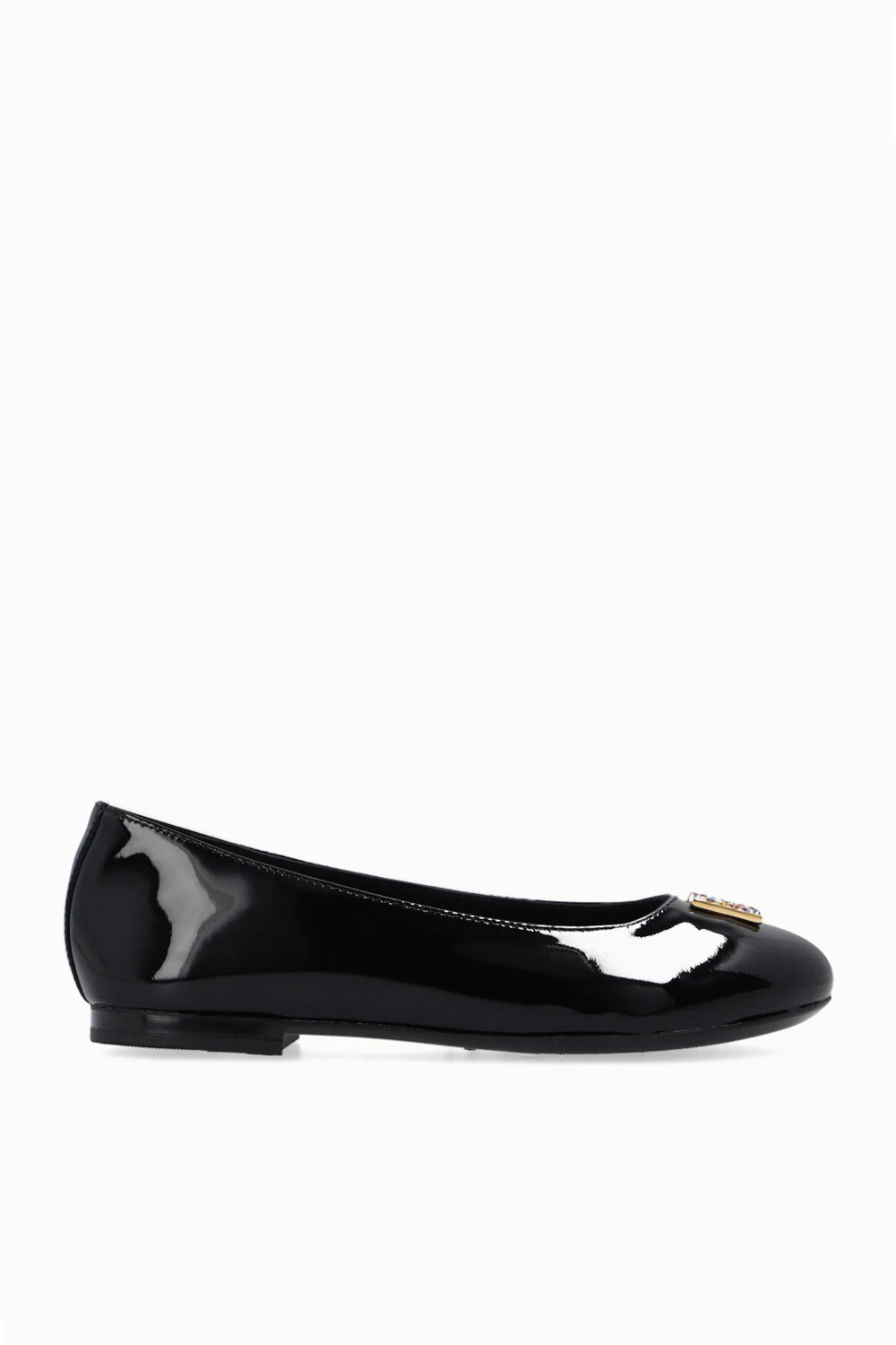 Ballet flats with logo