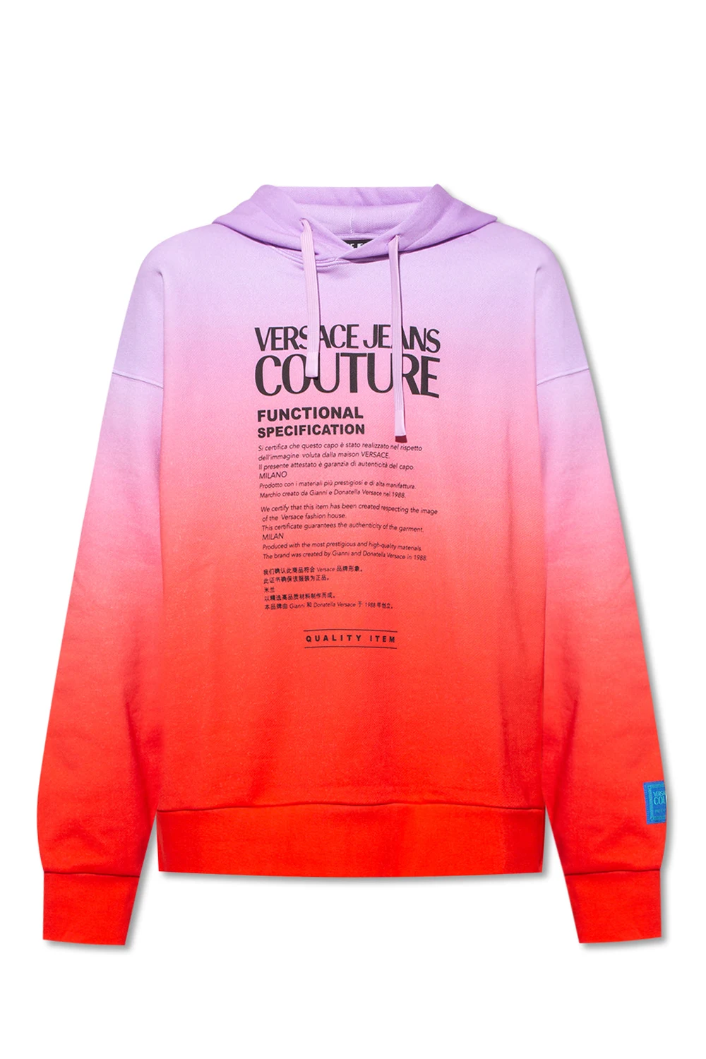 RED Sweatshirt with logo