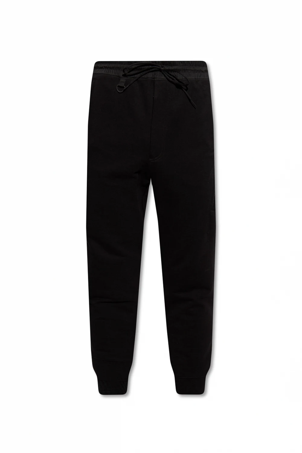 BLACK Sweatpants with logo