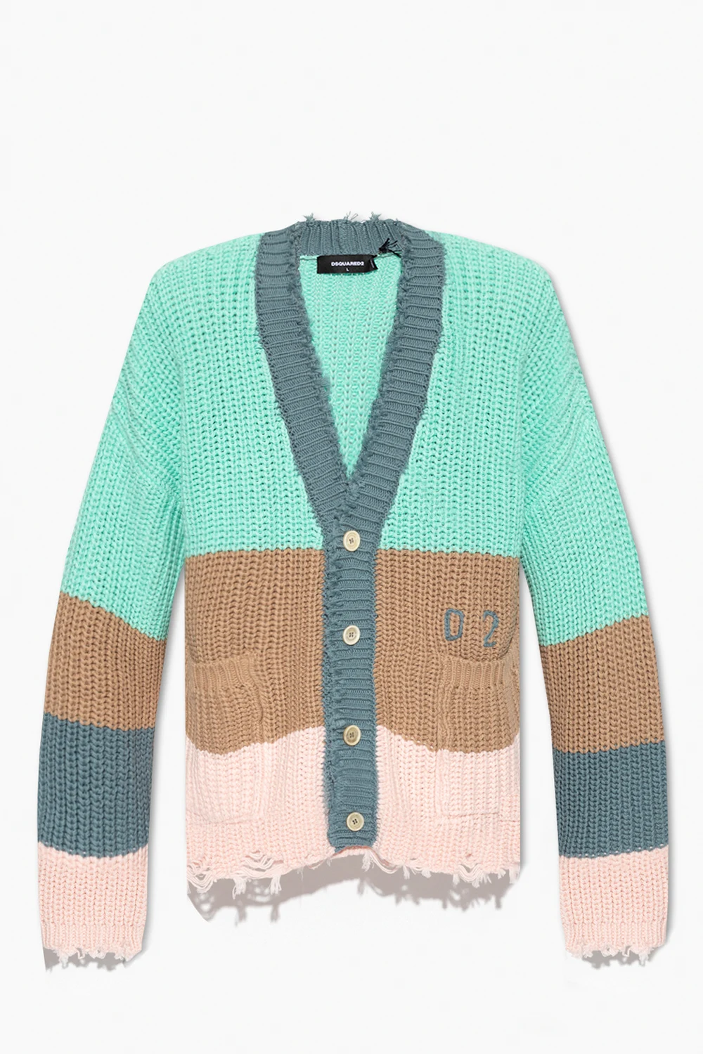 MULTICOLOUR Cardigan with vintage effect