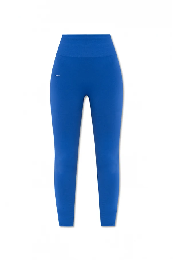 BLAU Leggings mit Logo