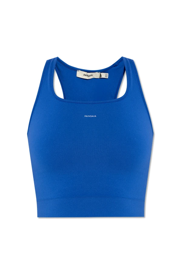 BLAU Kompressions-Top mit Logo