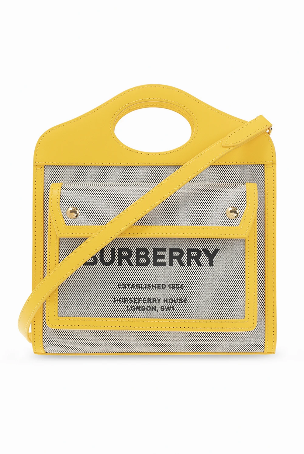 YELLOW  Shoulder bag with logo