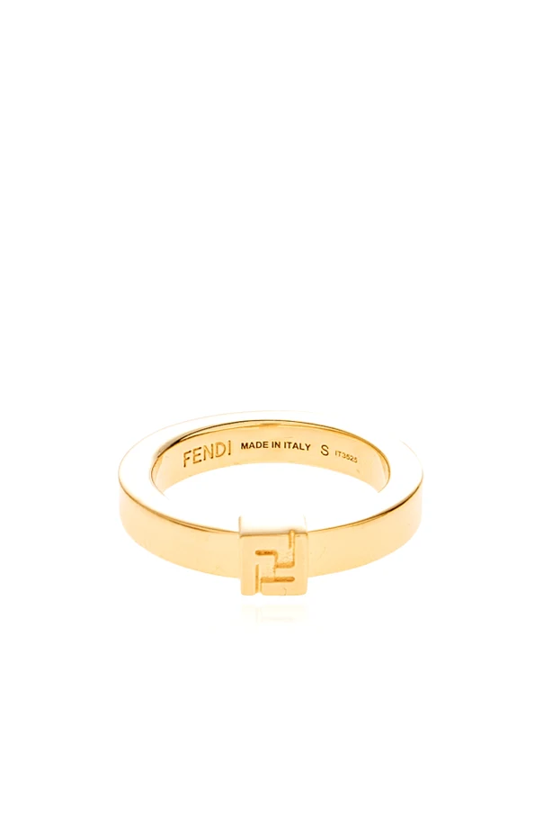 GOLD Ring mit Logo