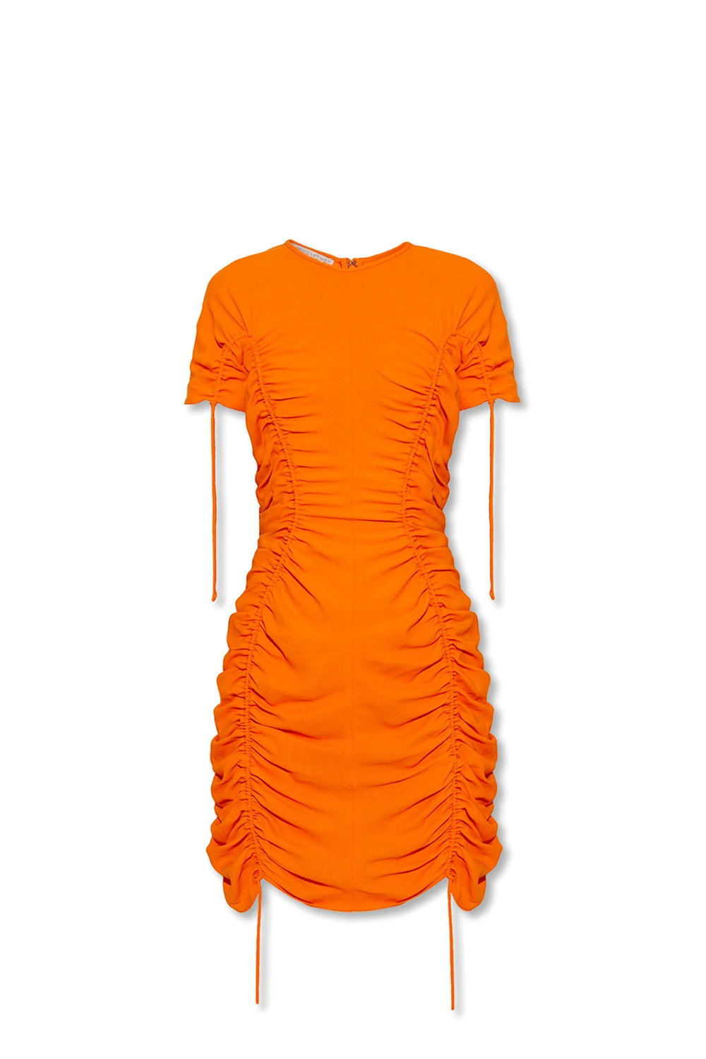 ORANGE Ruched dress