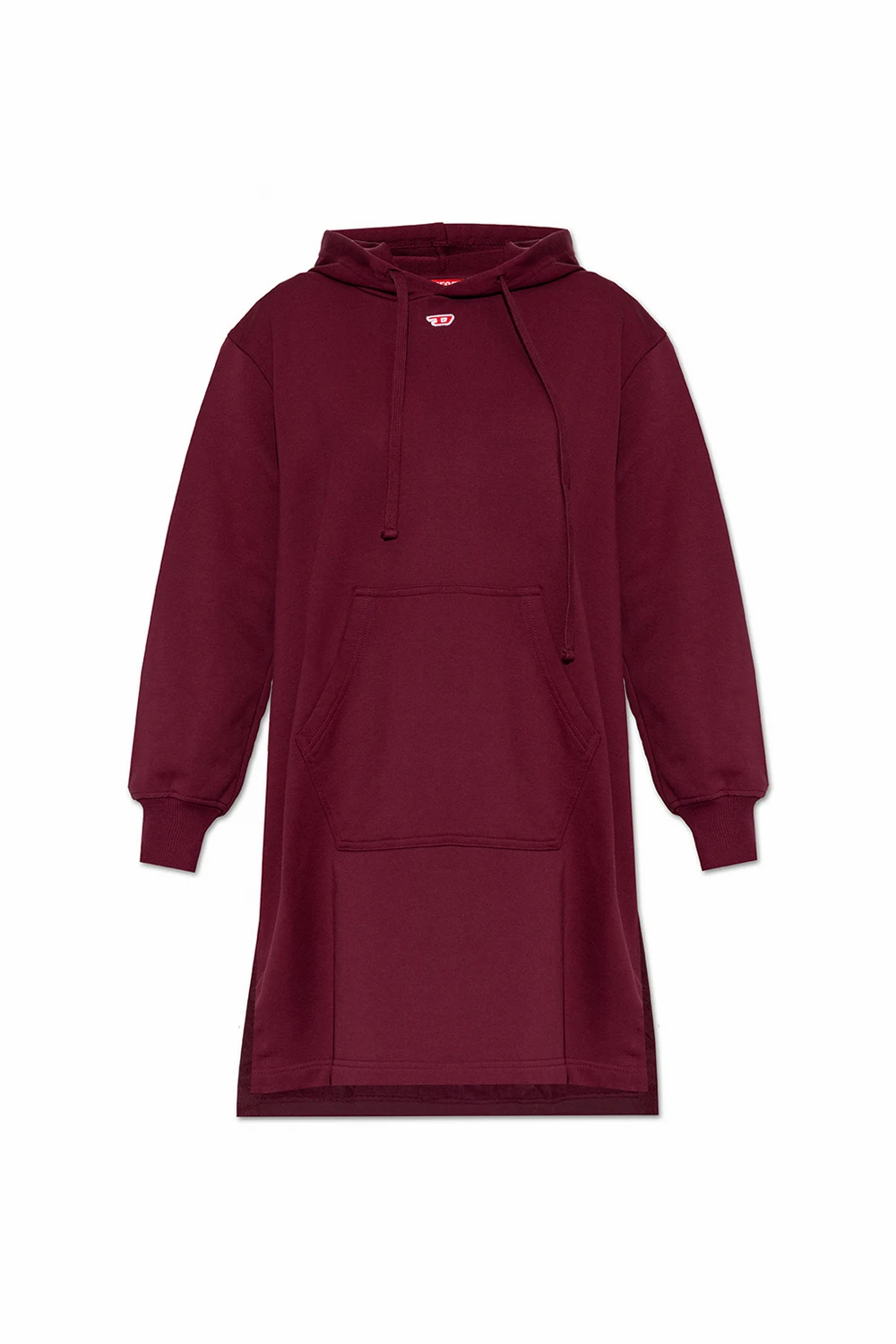 BURGUNDY ‘D-ILSE-D’ hoodie dress