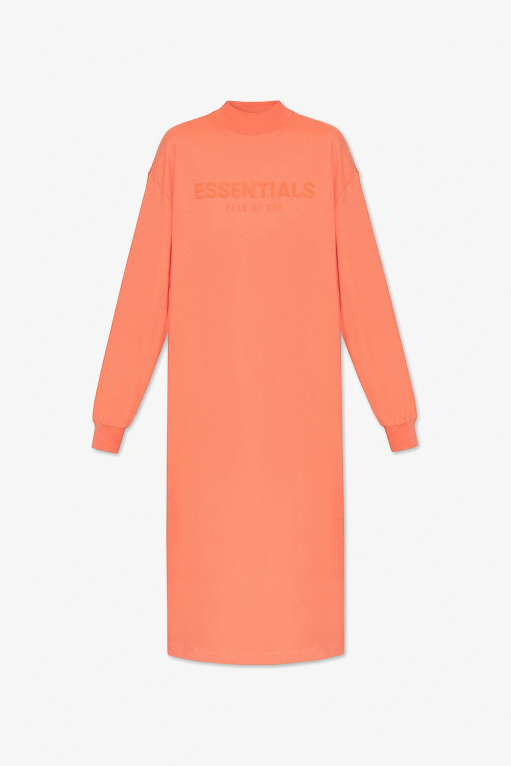 ORANGE Dress with logo