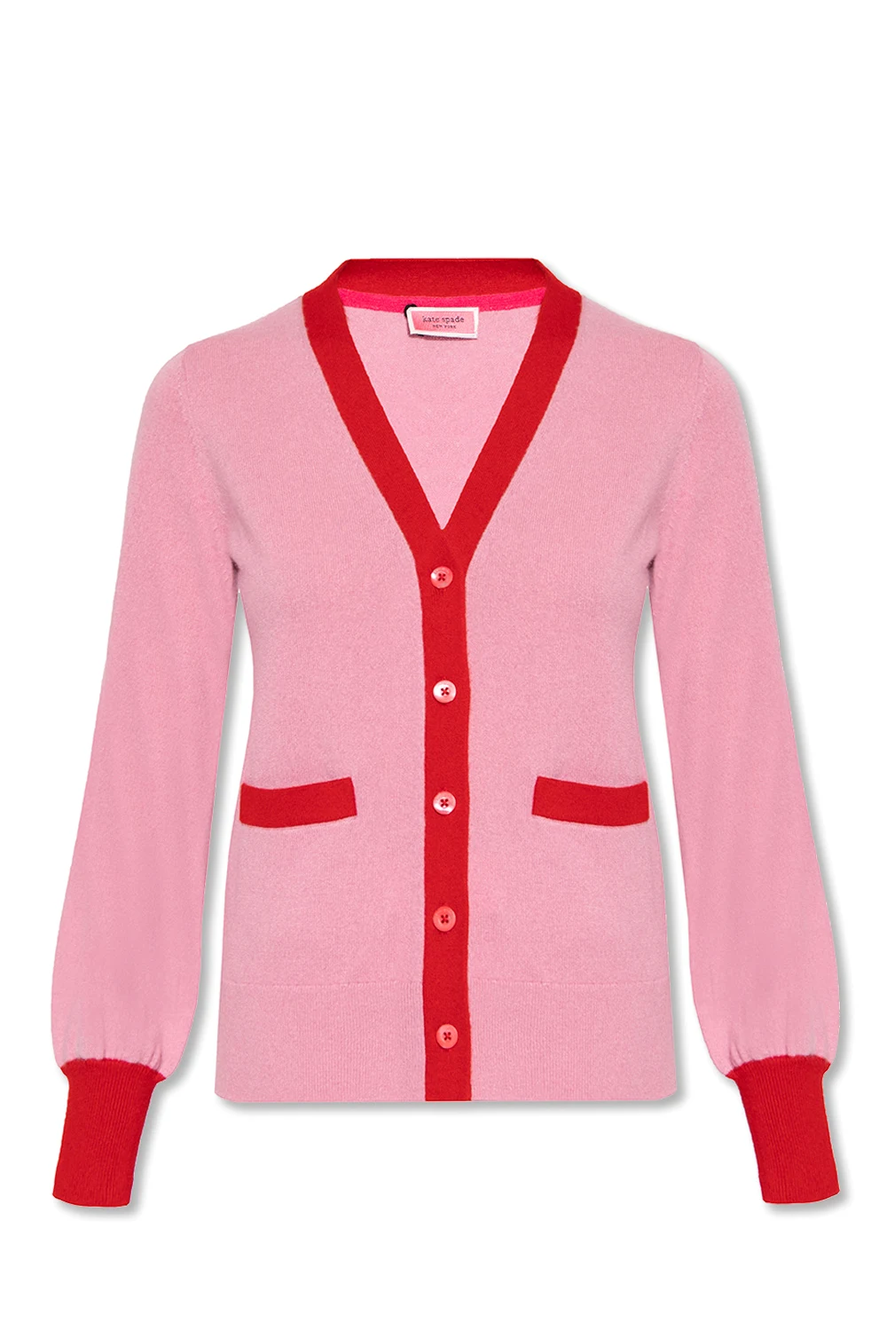 PINK Cashmere cardigan