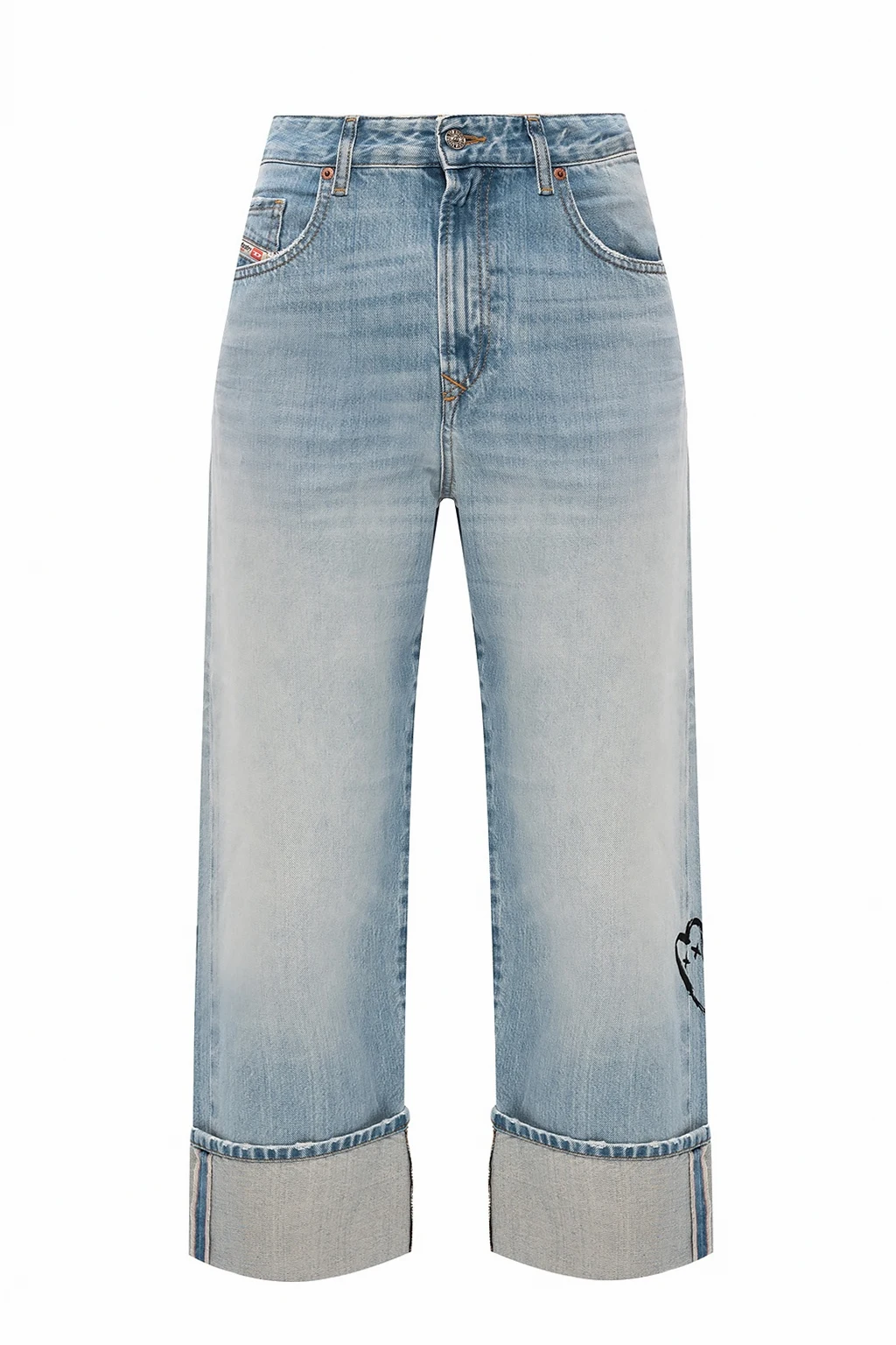 light blue ‘D-Reggy’ stonewashed jeans