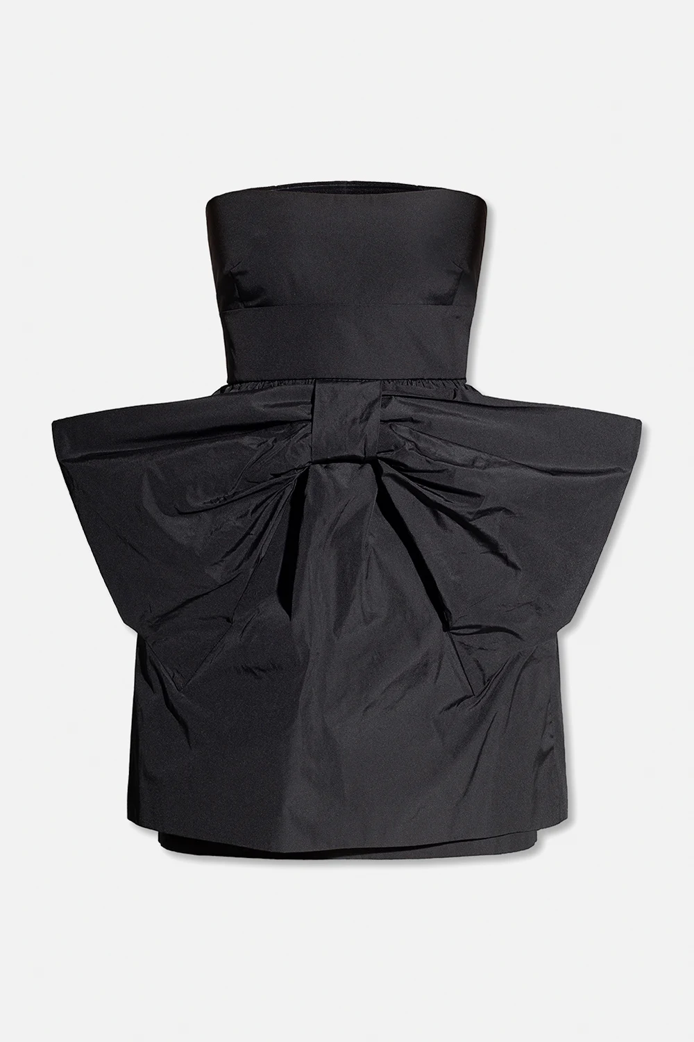 BLACK Dress with bow detail