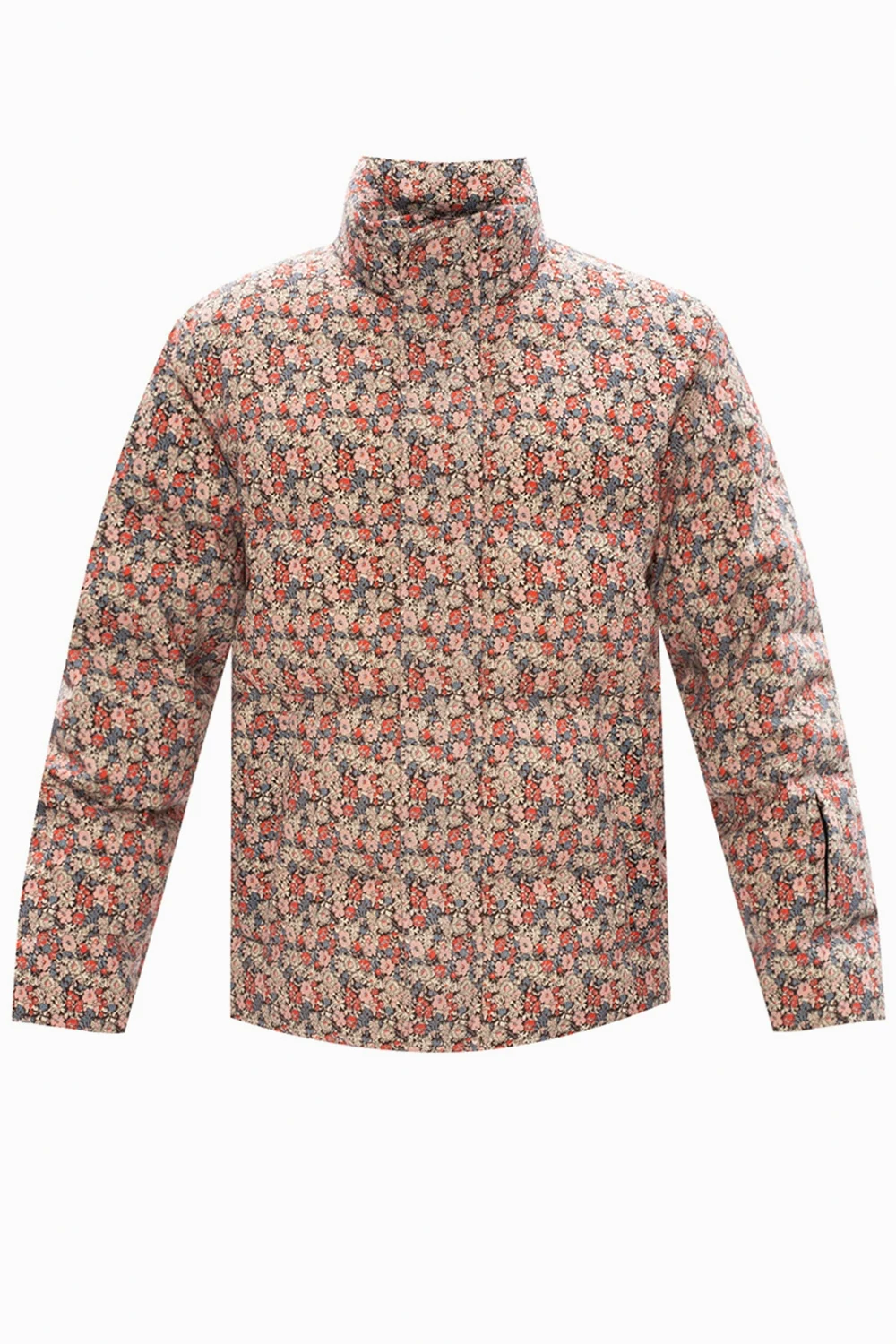Patterned down jacket