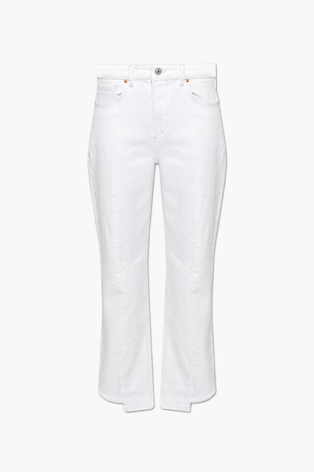 WHITE ‘Kim’ high-rise jeans