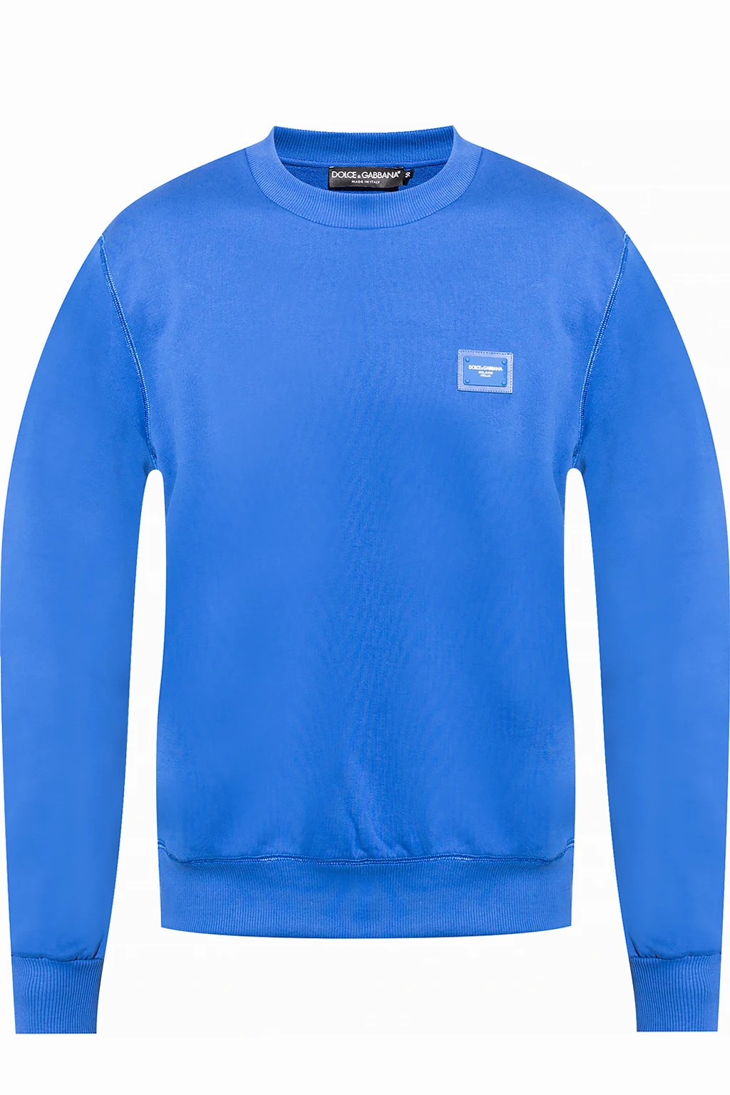 BLUE Logo-appliquéd sweatshirt