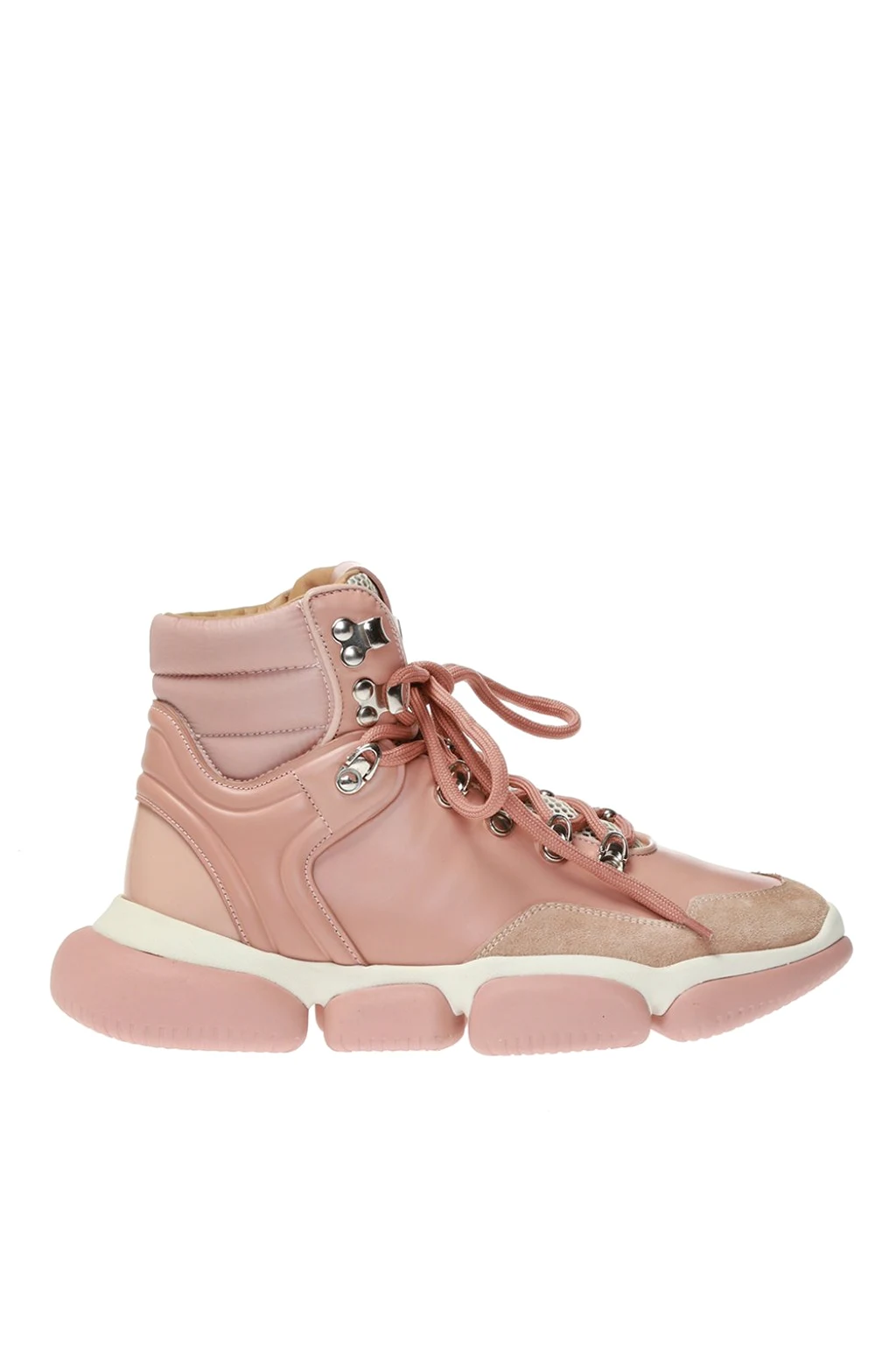 'Brianna' leather shoes with logo