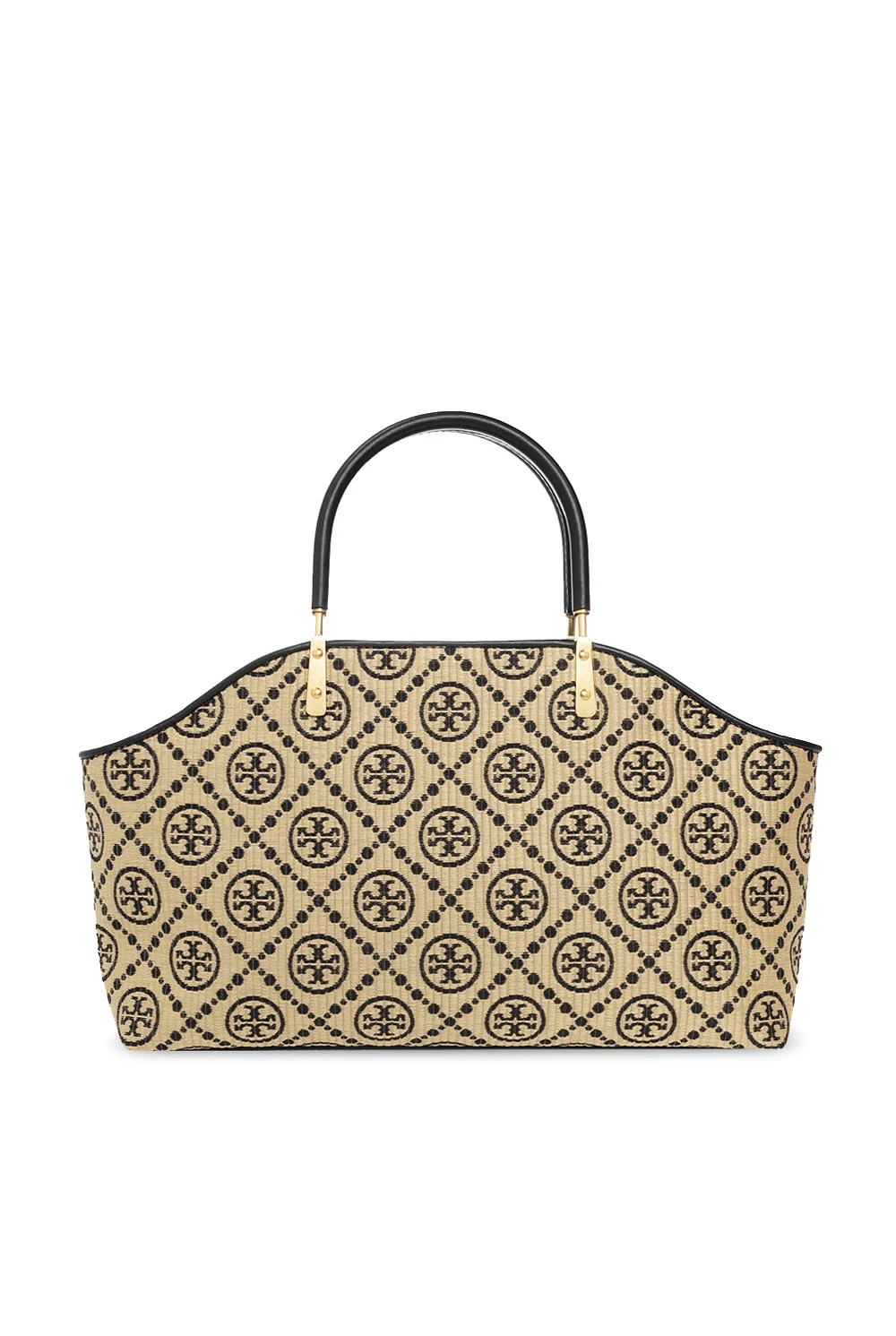 beige ‘T Monogram Small’ handbag
